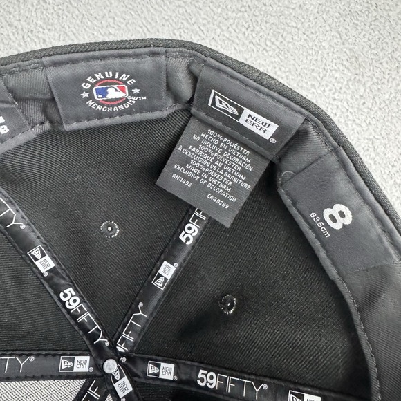 Hat Club‎ Chicago White Sox New Era 59Fifty Hat 8 All Star Game Patches Black - Picture 10 of 11